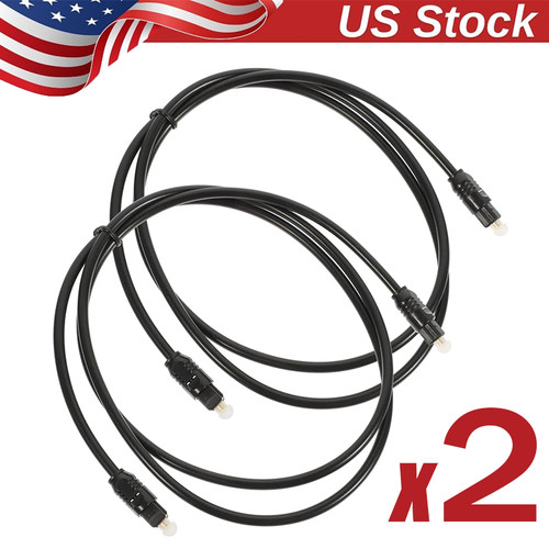 2pcs 6ft digital - digital, fiber